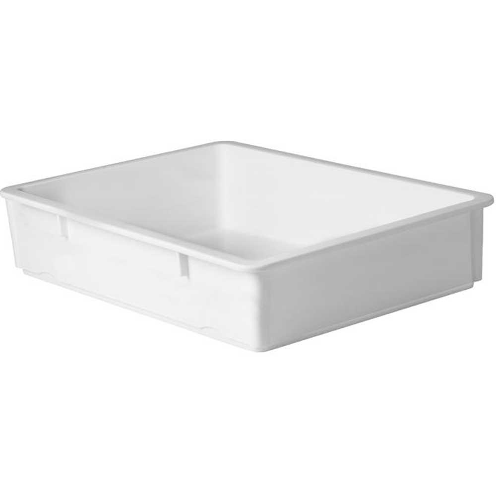 Winco Polypropylene Dough Box, 25 5/8 x 18 x 6 inch -- 3 per case.