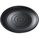 Yanco Asian Style Melamine Round Black Pearl Plate, 9 inch Diameter -- 24 per case.