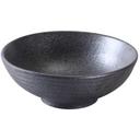 Yanco Diamond Black Speckled Porcelain Round Soup Bowl, 24 Ounce Capacity -- 24 per case.