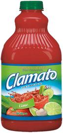Clamato Lime Tomato Cocktail, 64 Fluid Ounce -- 8 per case.