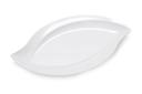 GET Enterprises inc San Michele Melamine White Platter, 20 x 12 inch -- 3 per case