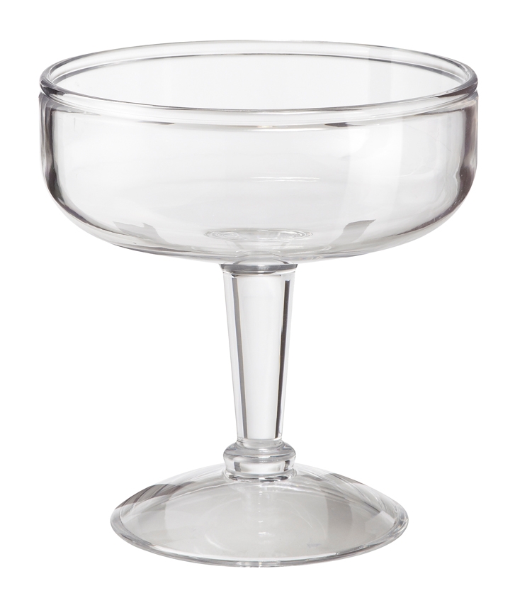 GET Enterprises Inc Styrene Acrylonitrile Stemware Clear Super Margarita, 32 Ounce -- 12 per case.