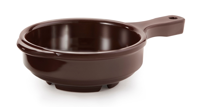 GET Enterprises inc Ultraware Centennial Series Brown Melamine Soup Bowl, 24 Ounce -- 24 per case.