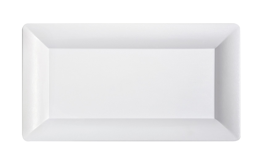 GET Enterprises inc Bake and Brew Melamine Rectangular Display Tray, 13 x 21.25 inch -- 3 per case