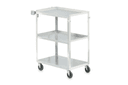 Cart Utility 3 Shelves, Stainless Steel, 400 Lb -- 1 Per Case