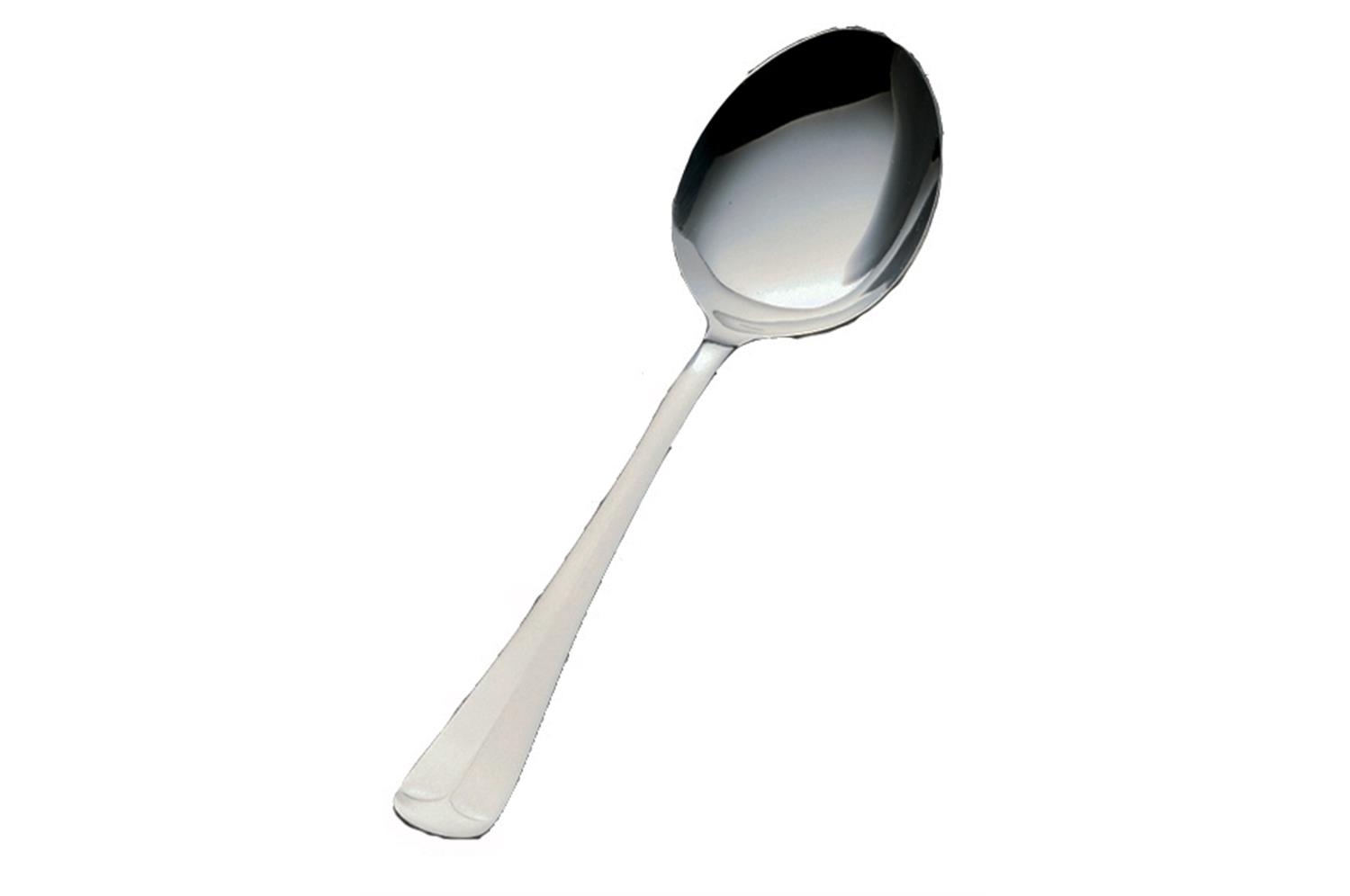 Spoon Serving Queen Anne 8 3/8 Inch -- 12 Per Case