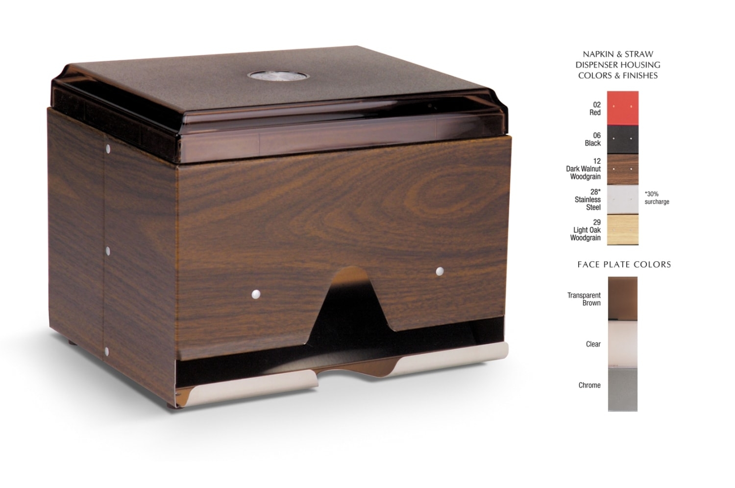 Traex Straw Boss Wrapped Straw Dispenser, Stainless Steel