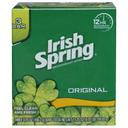 Irish Spring Original Deodorant Bar Soap, 11.25 Ounce - 3 per pack -- 18 packs per case.