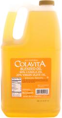 Colavita Canola/Virgin Olive Oil, Blend 80/20, 1 Gallon -- 6 Can