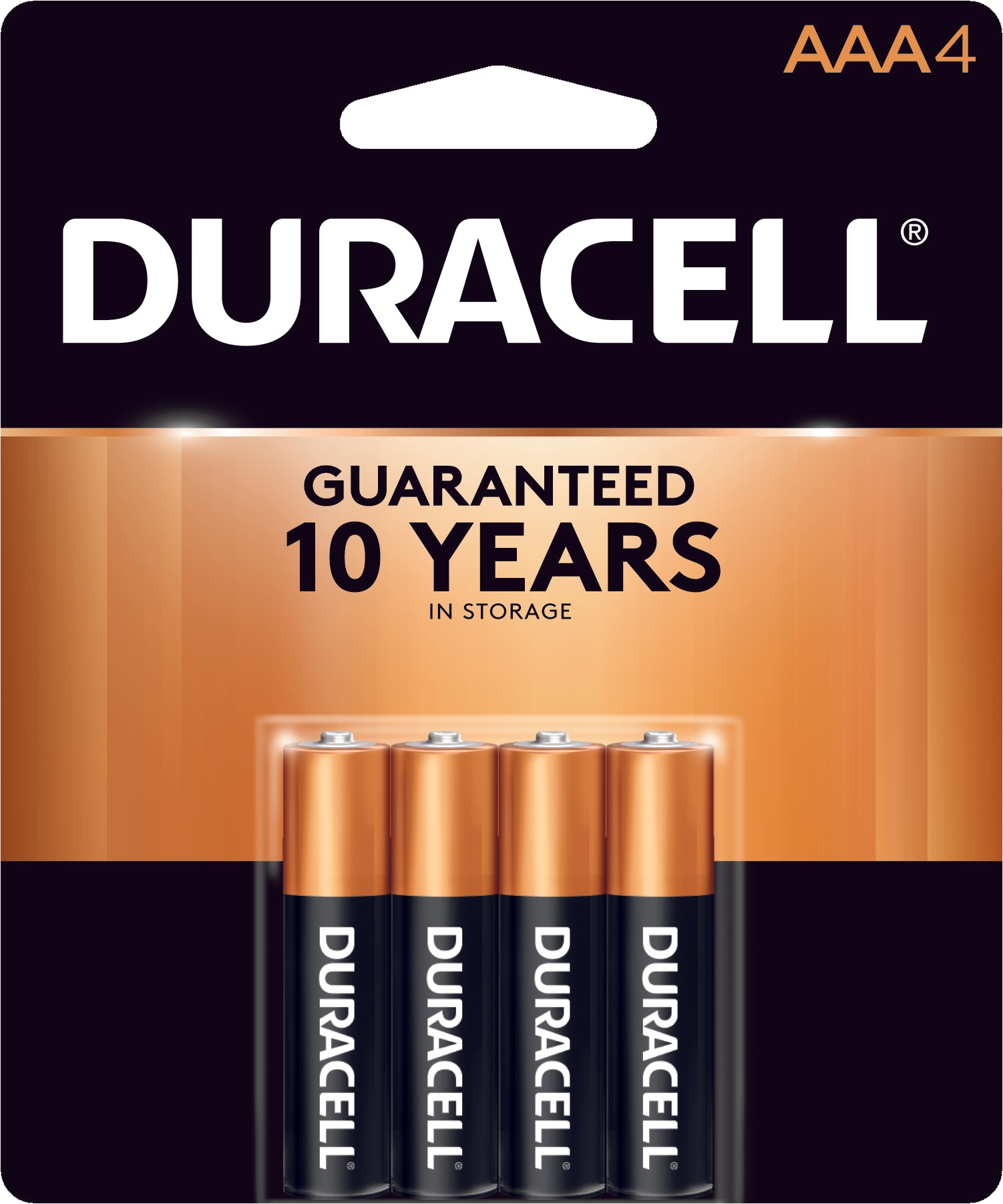 Duracell AAA Size Coppertop Duracell Battery, 1.5 Volt -- 216 per case.
