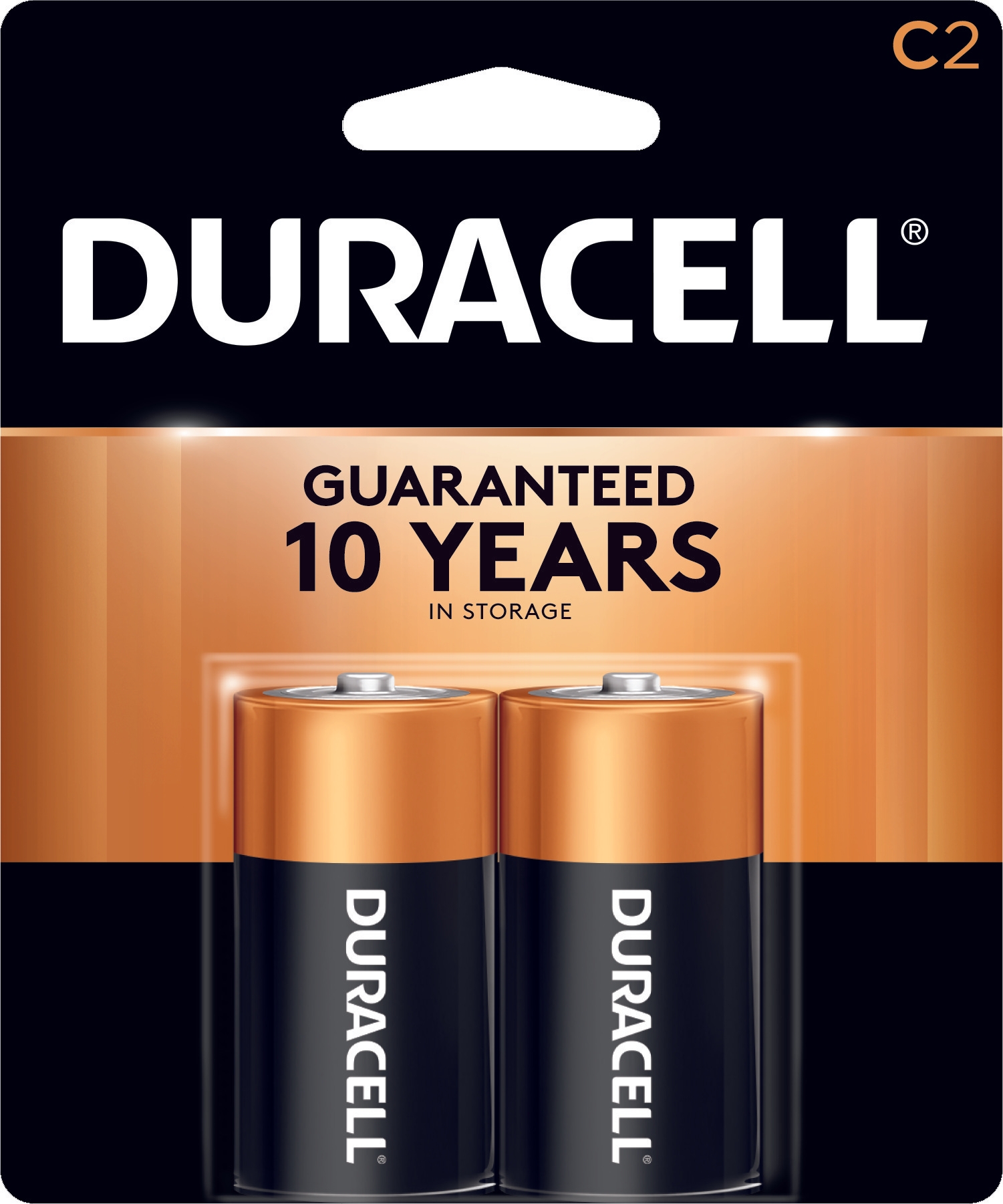 Duracell C Size Coppertop Duracell Battery, 1.5 Volt -- 96 per case.