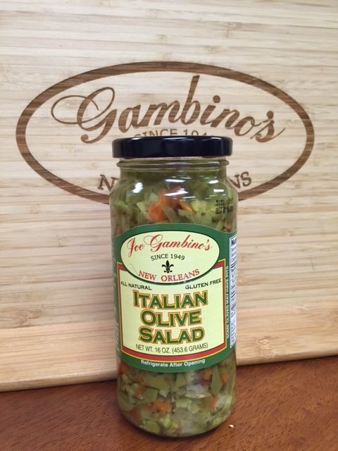 Gambino's Italian Olive Salad, 16 Fluid Ounce -- 6 Per Case