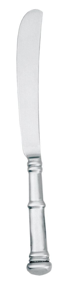 Walco Stainless Hallmark 2000 Collection 18/10 Frosted Vogue Dinner Knife -- 12 per case.