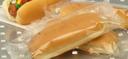 Gonnella Baking Company Individually Wrapped Plain Hot Dog Bun, 1.5 Ounce -- 56 per case.