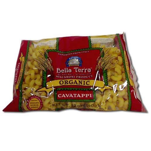 Bella Terra Organic Wheat Cavatappi Pasta -- 12 Per Case