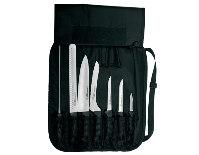 Dexter Russell Sofgrip 7 Piece Cutlery Set With Black Handle
