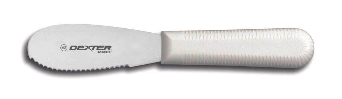 Dexter Russell Spreader, 3.5 Scalloped Sandwich Spreader
