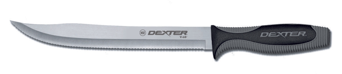 Dexter Russell V Lo Scalloped Utility Slicer Knife, 9 inch.