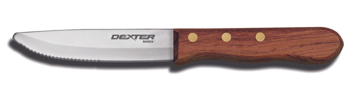 Dexter Russell Basics Jumbo Style Steak Knife, 4 3/4 inch -- 12 per case.