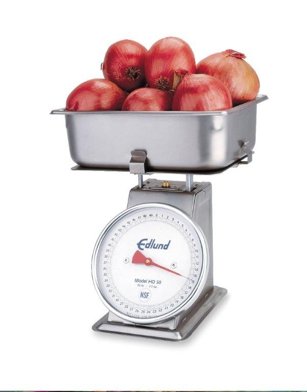 Edlund 50 Pound Supermarket Stainless Steel Scale