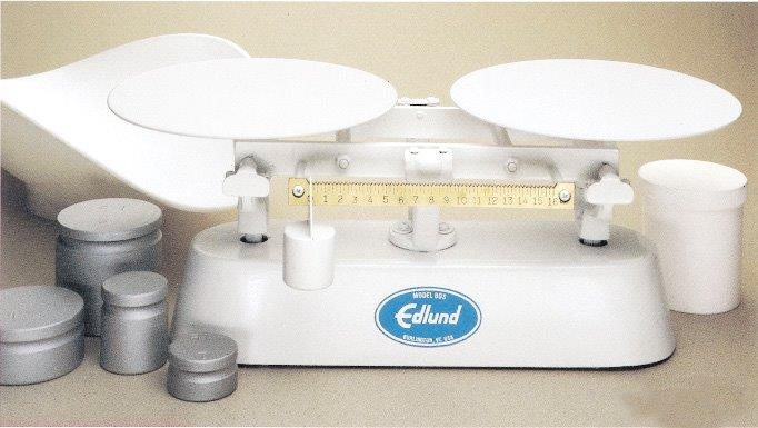 Edlund Bds Series Standard Bakers Dough Scale, 16 Pound X 1/4 Ounce