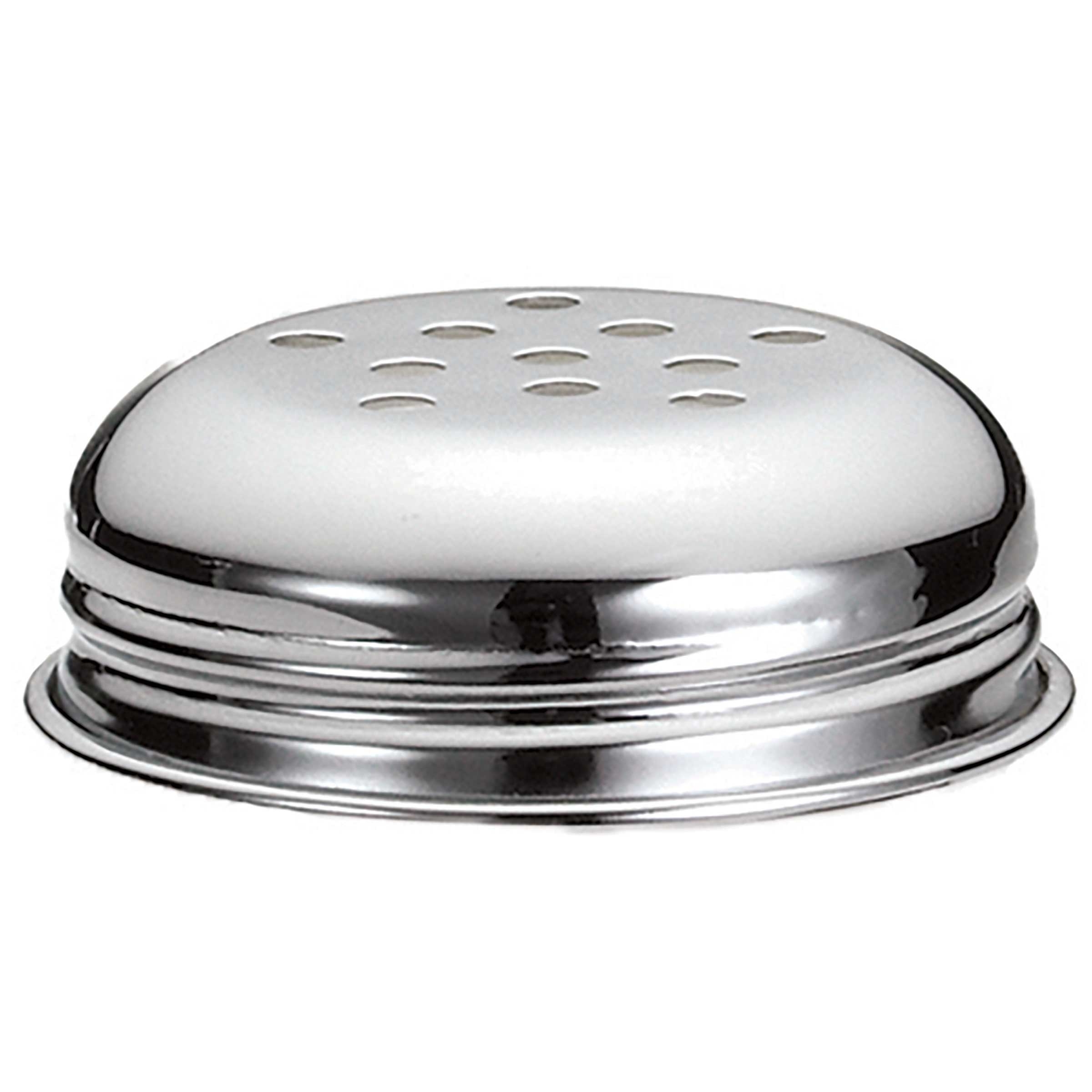 Tablecraft Chrome Plated Perforated Top Only -- 12 Per Case