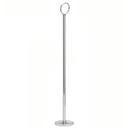 Tablecraft Chrome Plated Card Holder, 2.25 x 2.25 x 18 inch