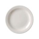 Vertex China Vista Collection Undecorated American White Narrow Rim Plate, 10 3/4 inch -- 12 per case.
