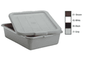 Brown Cover Bus Box -- 12 Count