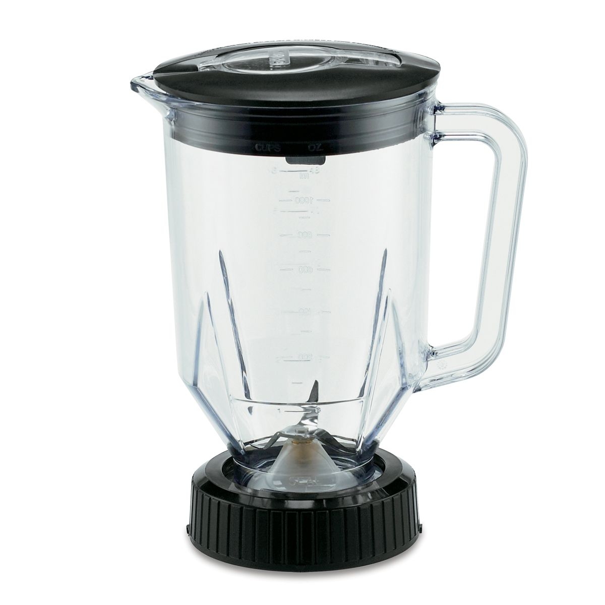 Container With Lid 48 Ounce Polycarbonate With Blade