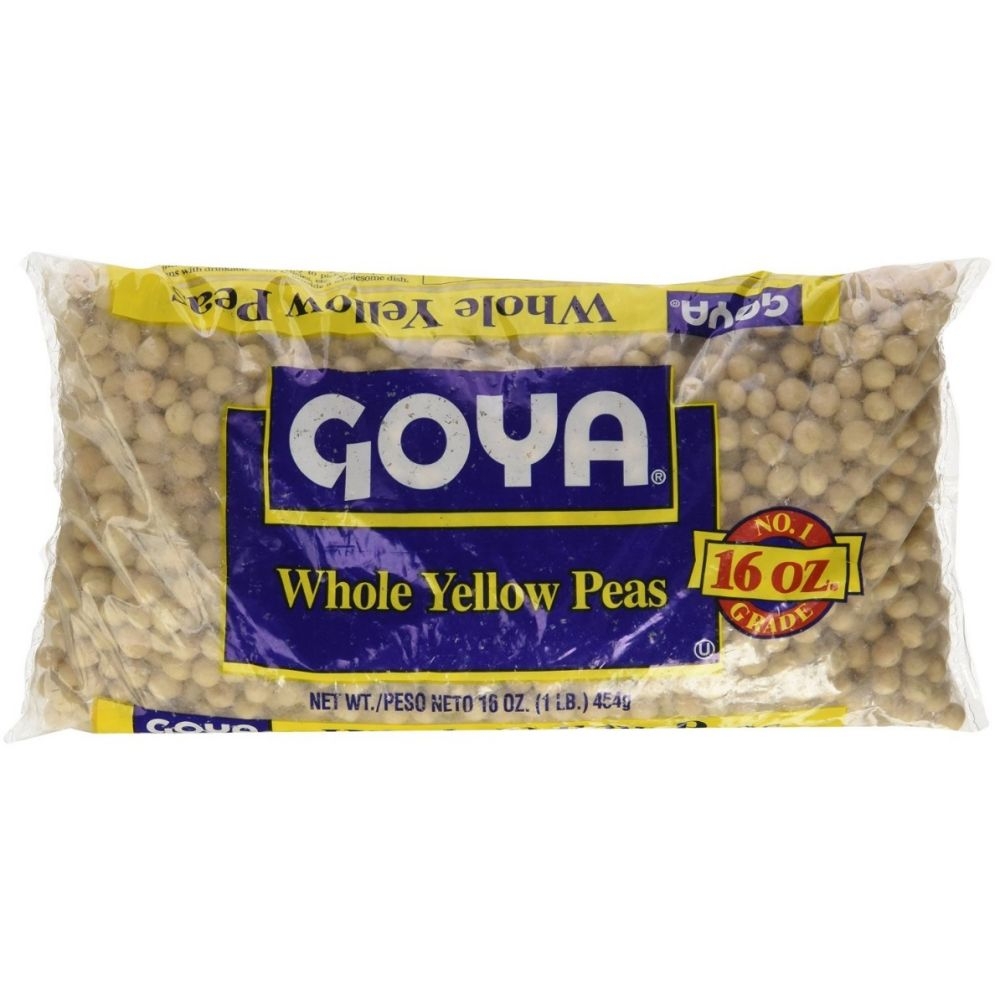 Goya Whole Yellow Peas, 16 Ounce -- 24 per case.