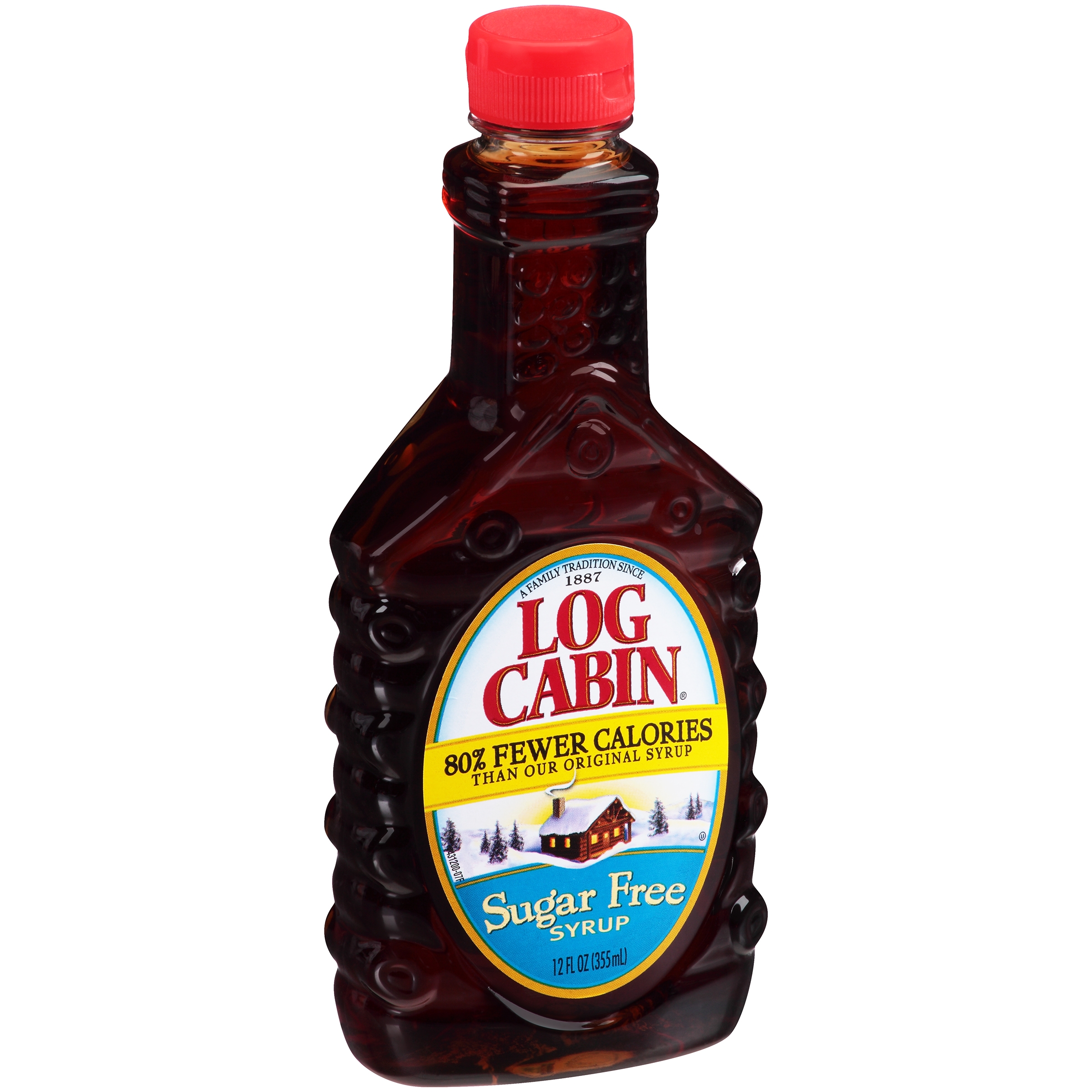 Log Cabin Sugar Free Syrup,  12 Ounce -- 12 Case