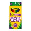 Crayola Long Colored Pencil, 12 per pack 48 packs per case