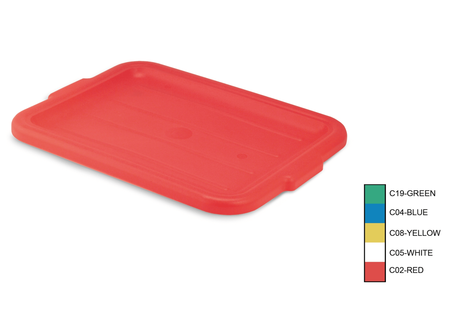 Traex Color Mate Food Storage Box Cover, Green -- 6 per case.