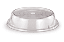 Traex Polycarbonate Safe Stack Clear Plate Cover, 7 3/4 x 9 7/8 x 2 5/8 inch -- 12 per case.