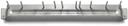 Carlisle Aluminum Brush and Broom Rack, 17 inch -- 12 per case