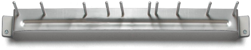Carlisle Aluminum Brush and Broom Rack, 17 inch -- 12 per case