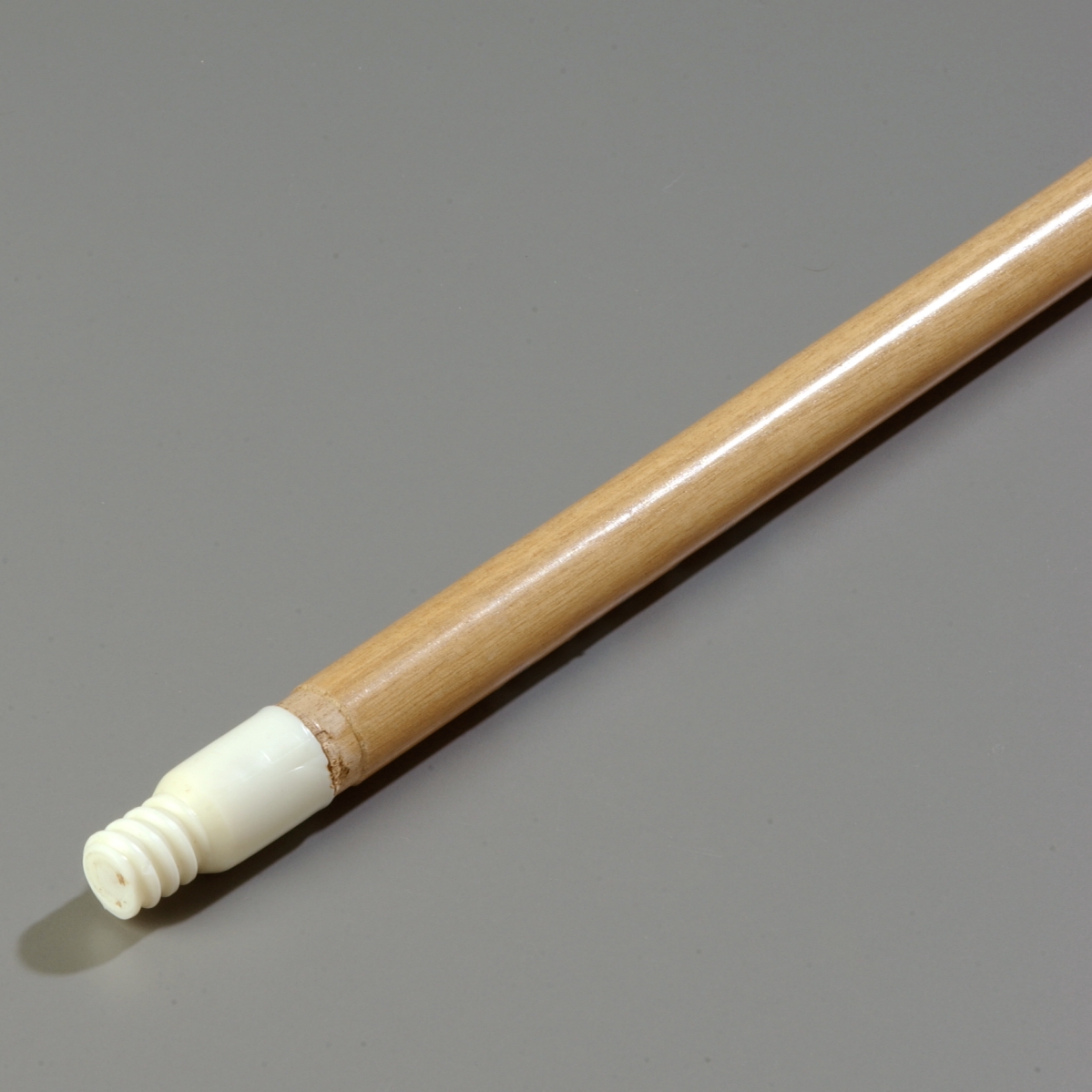Carlisle Durable Threaded 60 inch Nylon Tip Wood Handle, 15/16 inch Diameter -- 12 per case