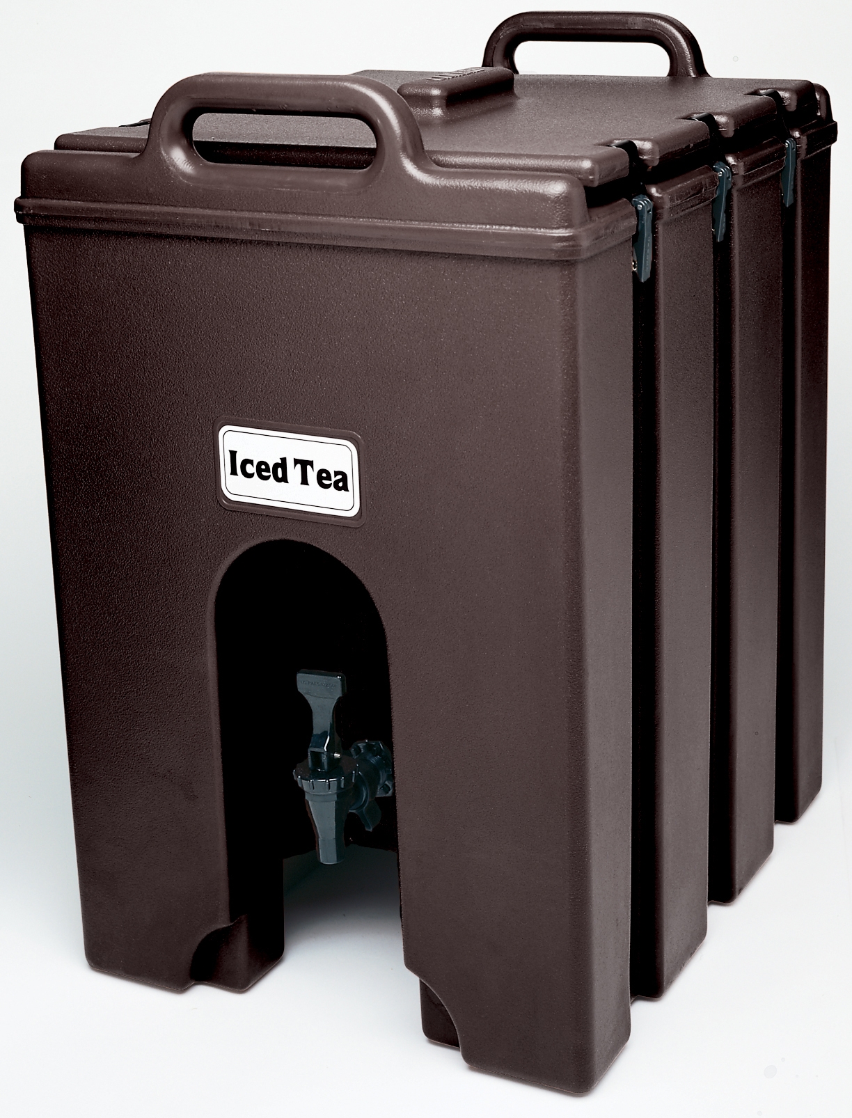 Camtainer Insulated Beverage Camtainer Dispenser, Dark Brown, 10 Gallon.