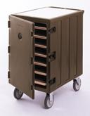 Camcarts for Trays and Sheet Pans, Dark Brown, 32 x 21 1/2 x 37 1/2 inch.