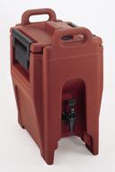 Cambro Ultra Camtainer, Brick Red, 2.5 Gallon.