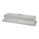 Cambro Camwear Polycarbonate Clear Rectangular Display Cover Only, 9 x 26 x 7 inch.