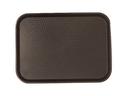 Cambro Fast Food Tray, Black, 10 7/16 X 13 9/16 inch -- 24 per case.