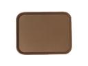 Cambro Fast Food Tray, Brown, 13 13/16 X 17 3/4 inch -- 12 per case.