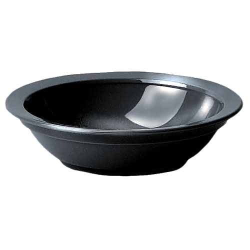 Camwear Round Fruit Cup Bowl, Black, 5 Ounce -- 48 per case.