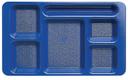 Cambro Polycarbonate Compartment Tray, Navy Blue, 9 x 15 inch -- 24 per case