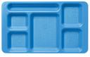 Cambro Polycarbonate Compartment Tray, Blue, 9 x 15 inch -- 24 per case