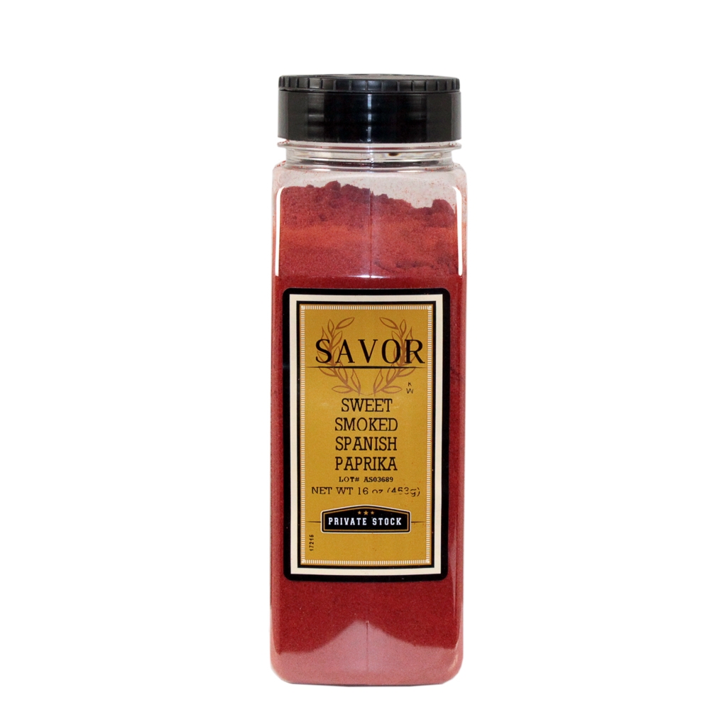 Savor Imports Smoked Sweet Paprika, 16 Ounce -- 6 per case.