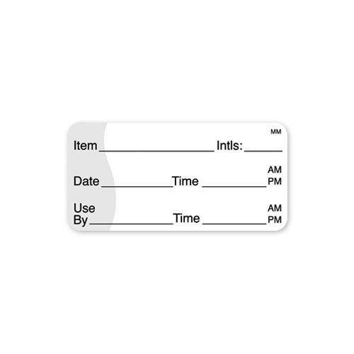 Daymark MoveMark Shelf Life Use By Food Label, 1 x 2 inch -- 12 rolls per case.