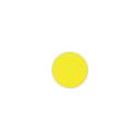 Daymark MoveMark Solid Yellow Round Blank Label, 0.75 inch -- 12 rolls per case.